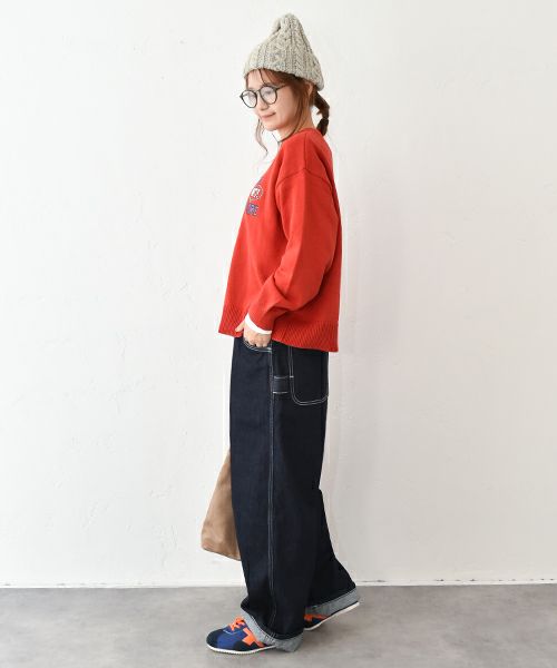 Gives a sense of fullment｜SAY NO MORE ニット [[853007]][C]