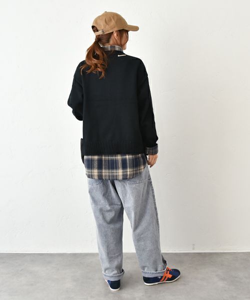 Gives a sense of fullment｜SAY NO MORE ニット [[853007]][C]