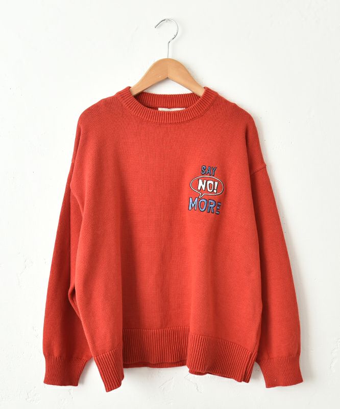 Gives a sense of fullment｜SAY NO MORE ニット [[853007]][C]