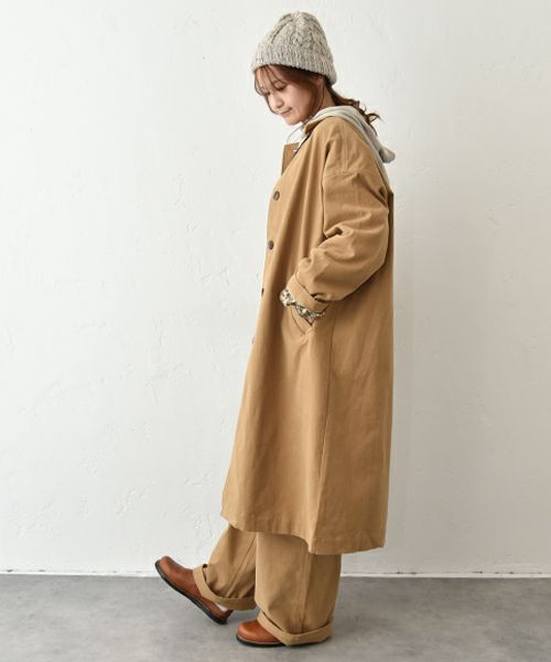 ista-ire｜ツイルロングコート [[3602-4580]][C]