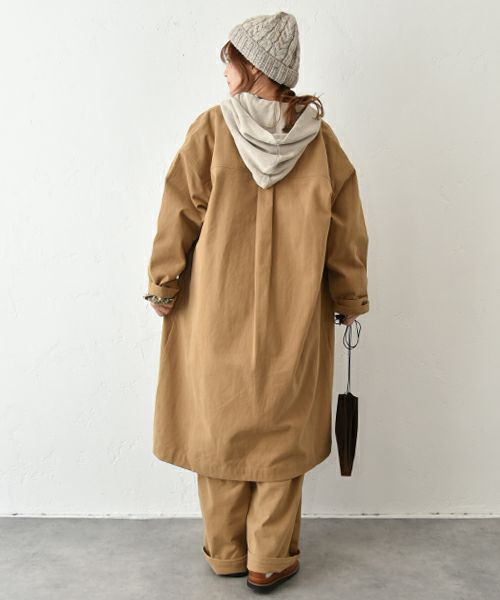 ista-ire｜ツイルロングコート [[3602-4580]][C]
