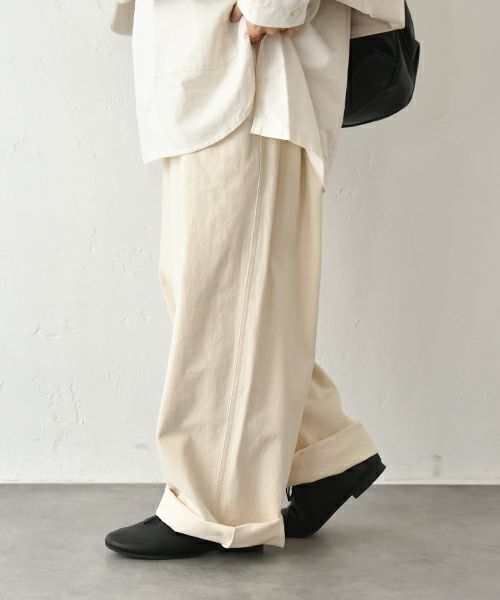 ista-ire｜ワイドツイルパンツ [[7602-4590]][C]