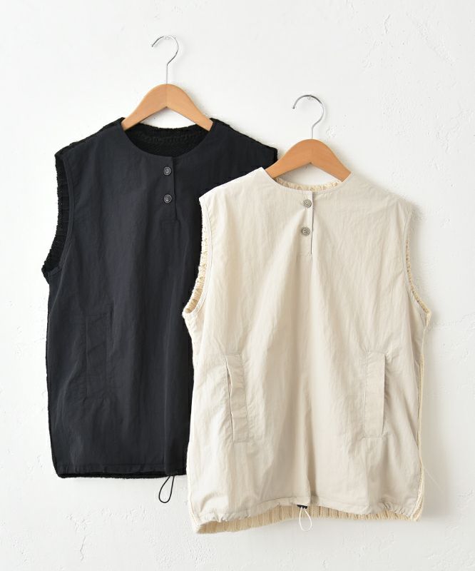  Our.｜ざっくりニット切り替えベスト [[Ou-BE-02]][C]