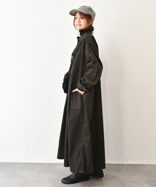 ichi｜ミジンコール前開きワンピース [[250506]][C]