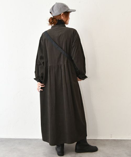 ichi｜ミジンコール前開きワンピース [[250506]][C]