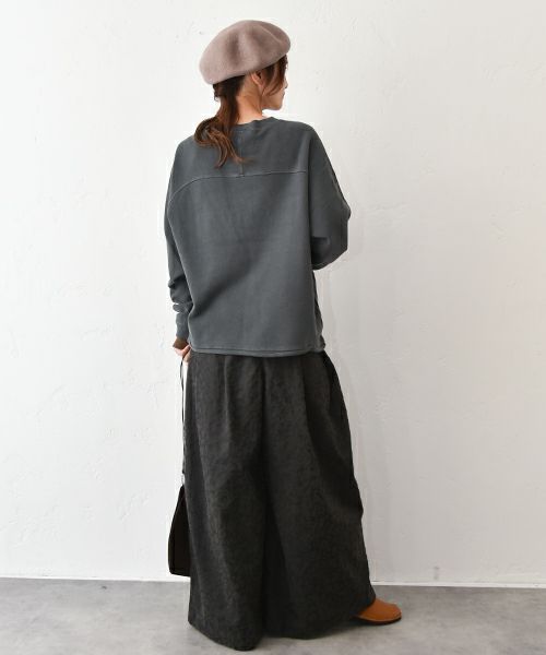 ichi｜ビンテージフラワータックワイドパンツ [[250509]][C]