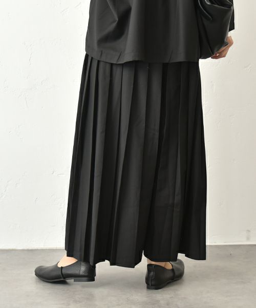 4sii mill｜プリーツワイドパンツ [[4s-2508089]][C]