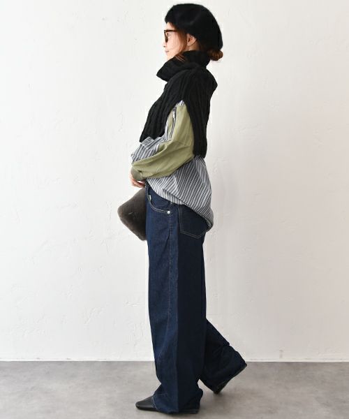 HUMS｜ニットミニケープ [[89165011]][C]