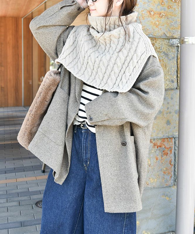 HUMS｜オーバーダブルジャケット [[715073]][C]