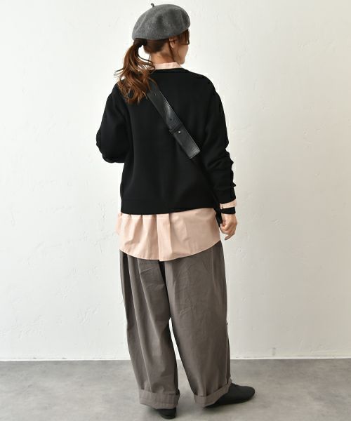 HEAVENLY｜WoolMix スムースニットカーデ [[2550204]][C]