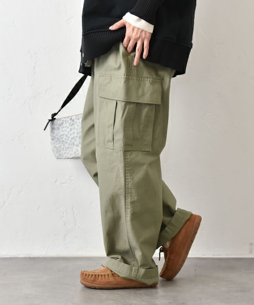 her.｜ミリタリーカーゴパンツ [[CE3PT240905B]][C]