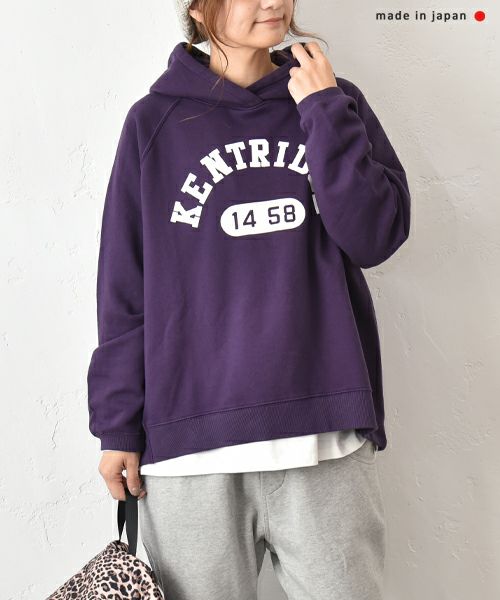 and quarter｜ロゴスウェットパーカー [[MA-473030]][C]