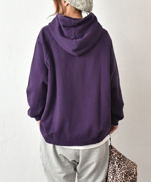 and quarter｜ロゴスウェットパーカー [[MA-473030]][C]