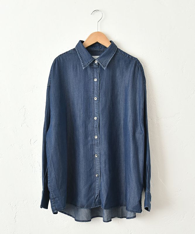 HUMS｜テンセルデニムシャツ [[HUM-080]][C]