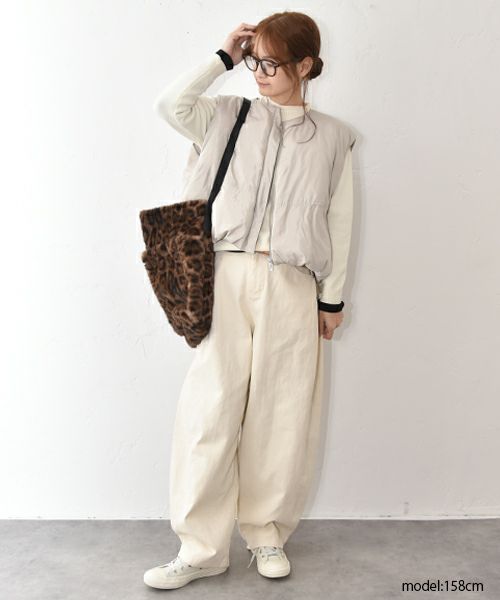 HUMS｜サイドタックカーブパンツ [[C-5115]][C]