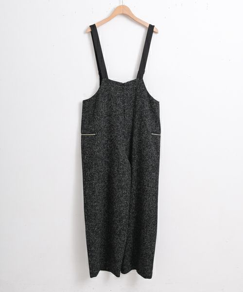 -M-medium サロペット ホワイト a//m｜オルムのオールインワン・サロペット（ホワイト/白色系）通販