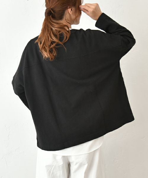 her.｜カノコ素材クルーネックカットソー [[131327H]][C]