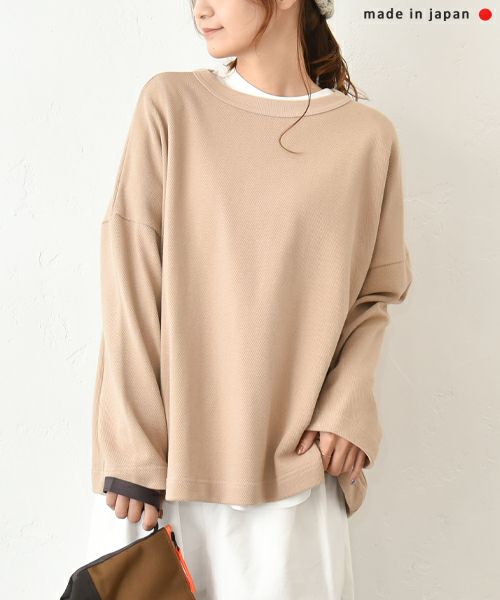 her.｜カノコ素材クルーネックカットソー [[131327H]][C]