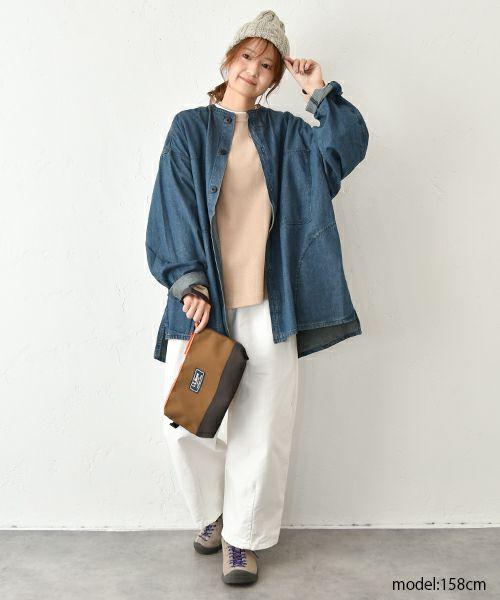 her.｜カノコ素材クルーネックカットソー [[131327H]][C]