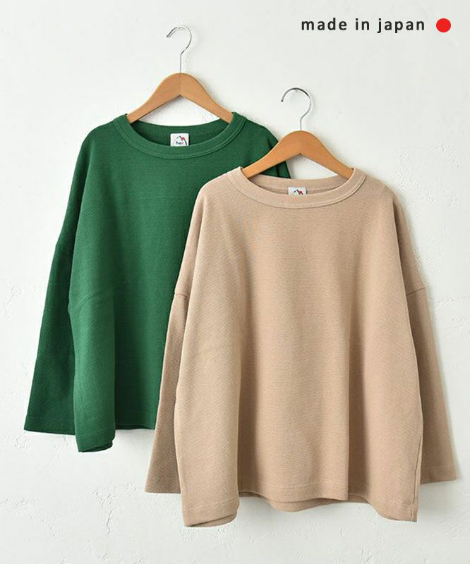  her.｜カノコ素材クルーネックカットソー [[131327H]][C]