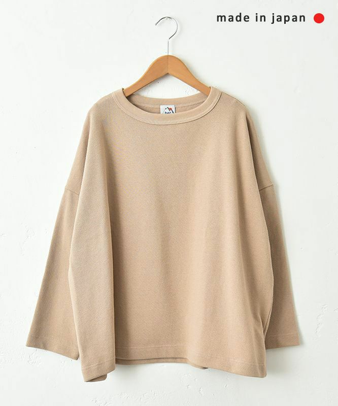  her.｜カノコ素材クルーネックカットソー [[131327H]][C]