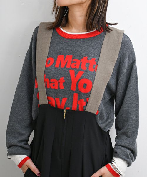 RISLEY｜2wayロゴニット [[R2503-LNT890]][F] | ma28 ONLINE STORE