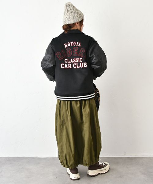 IN THE MARKET｜チノ素材バルーンスカート [[IN-108]][C]
