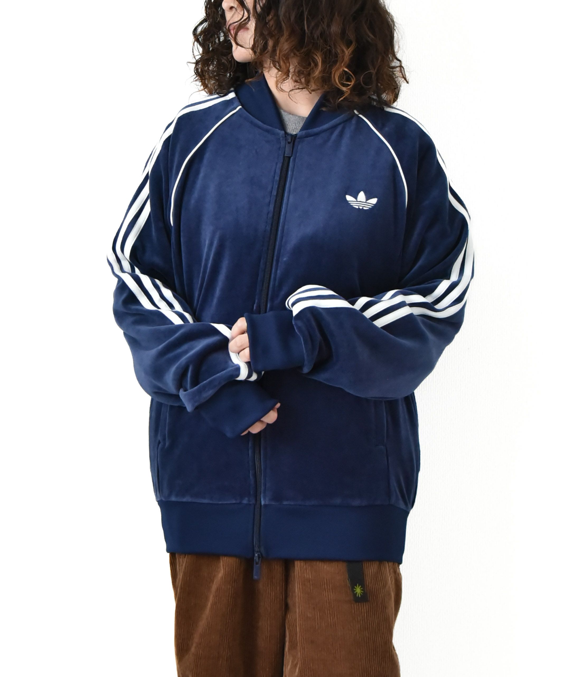 adidas｜ベロア トラックトップ [[QD668]][D]