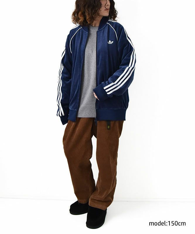 adidas｜ベロア トラックトップ [[QD668]][D]