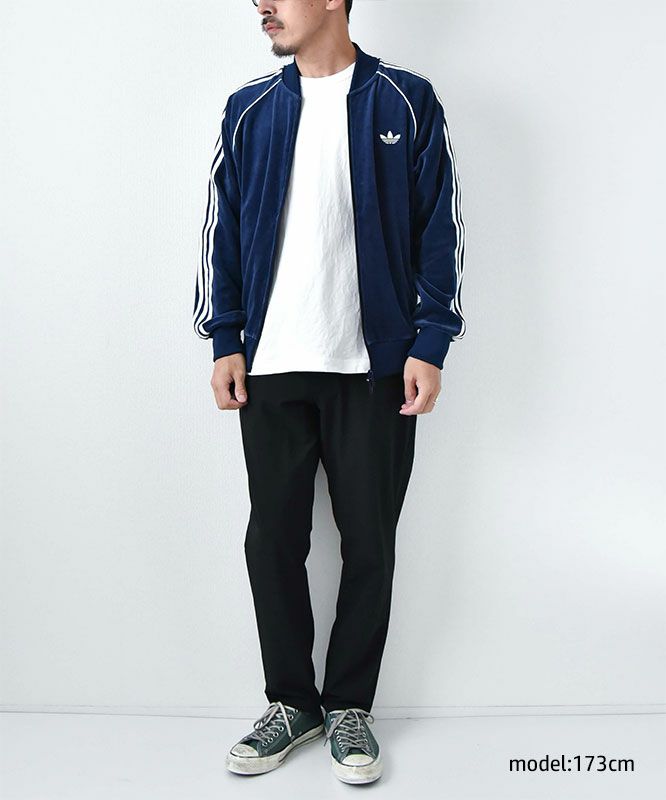 adidas｜ベロア トラックトップ [[QD668]][D]