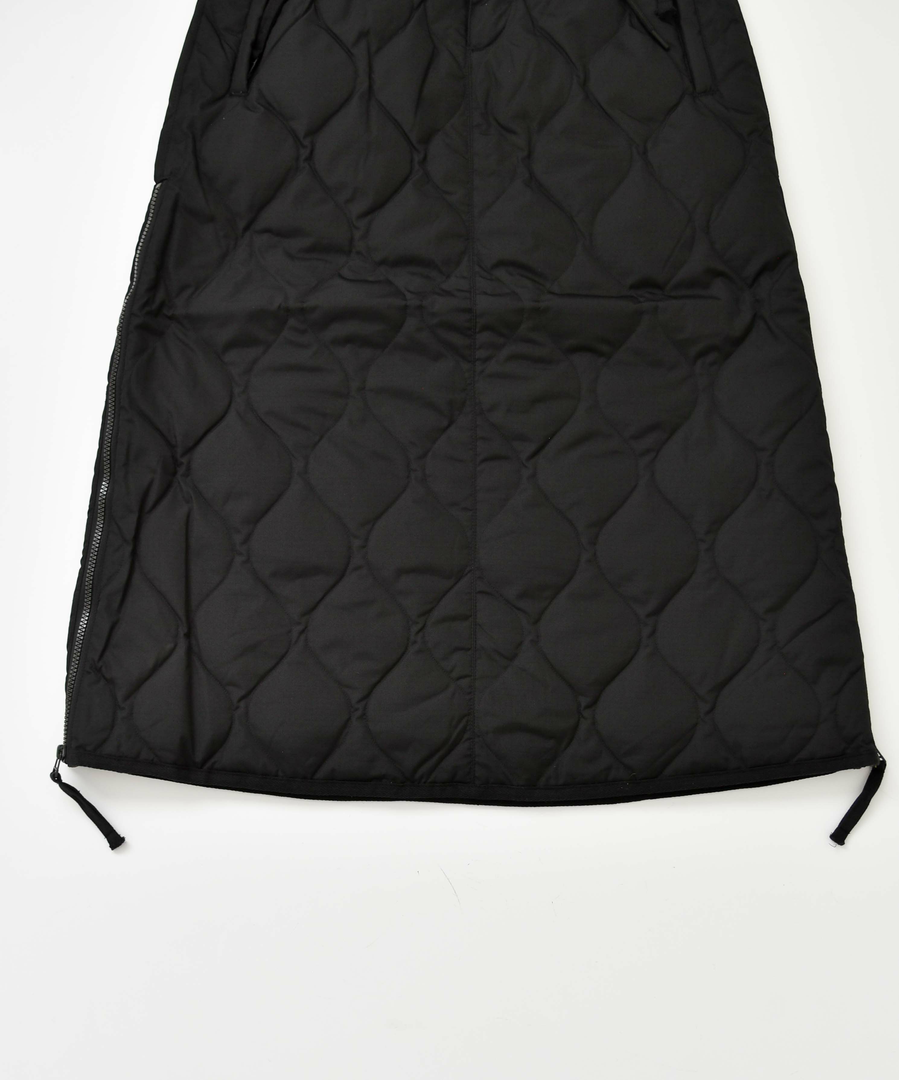 TAION｜MILITARY ZIP GUSSET DOWN SKIRT [[TAION-W150SKGZML-1]][D]