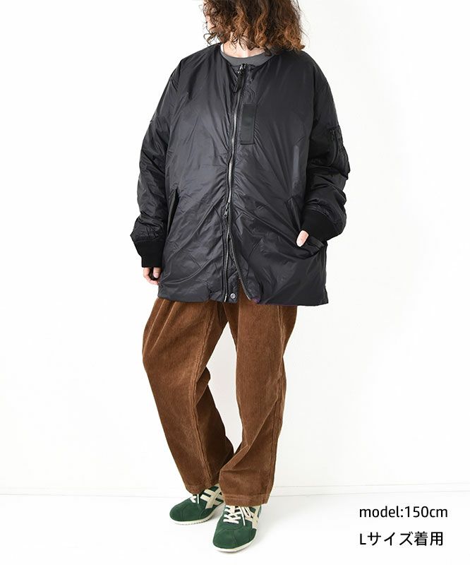 TAION｜REVERSIBLE MA-1 TYPE INNER DOWN JACKET [[TAION-JK02JS]][D]