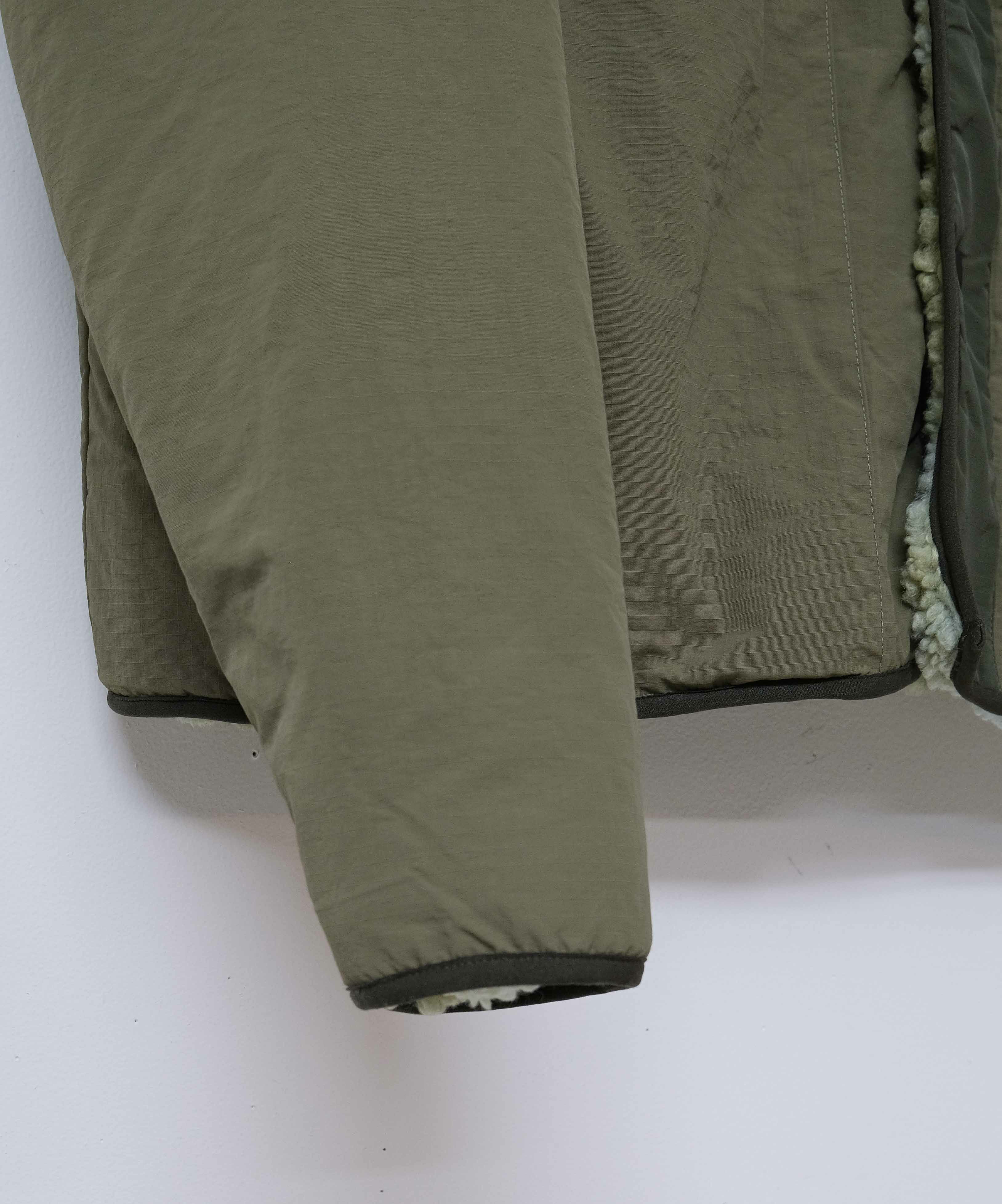 duckster｜リップナイロン×グラデボア　リバーシブルベンチJkT [[947501]][D]
