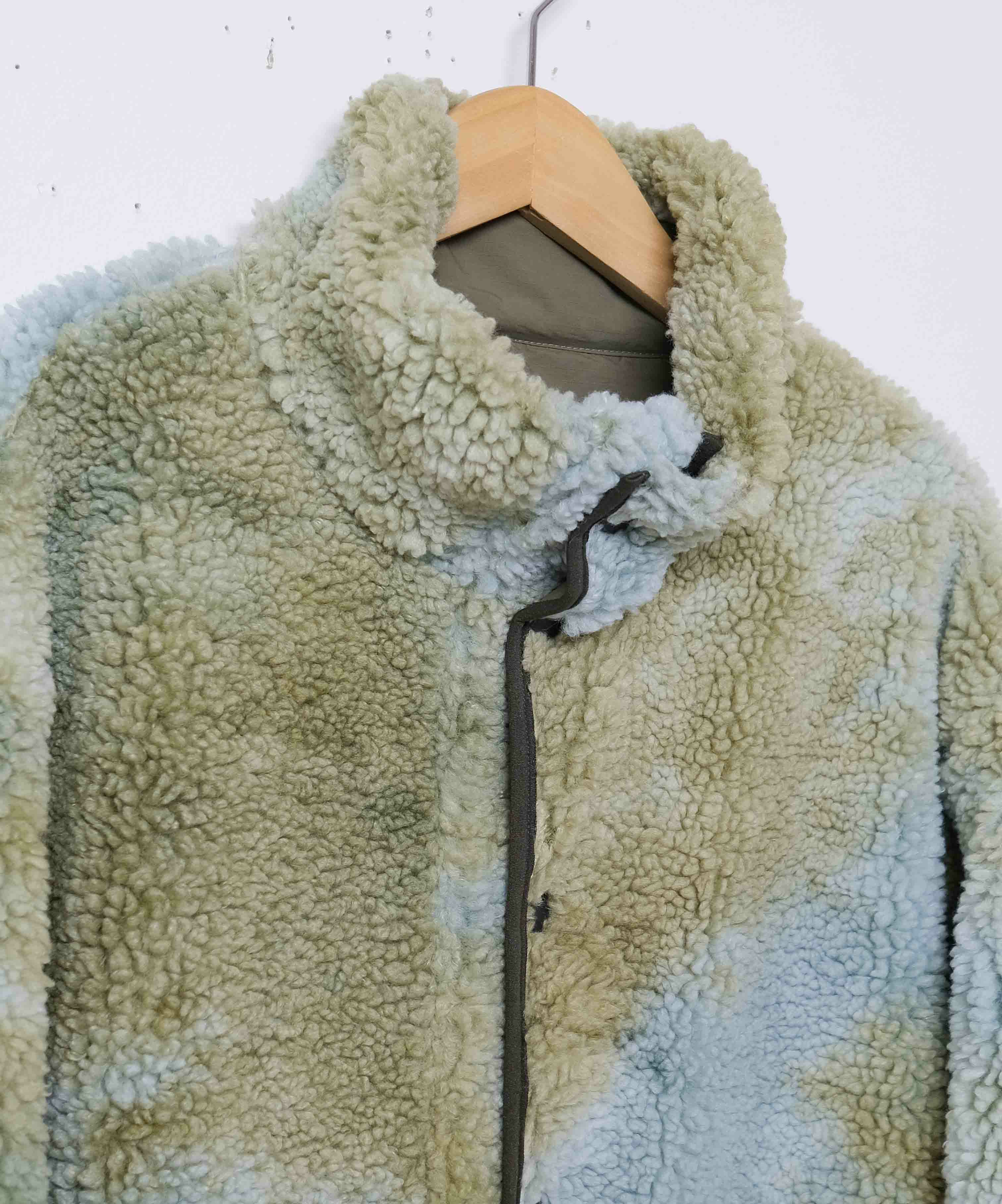 duckster｜リップナイロン×グラデボア　リバーシブルベンチJkT [[947501]][D]