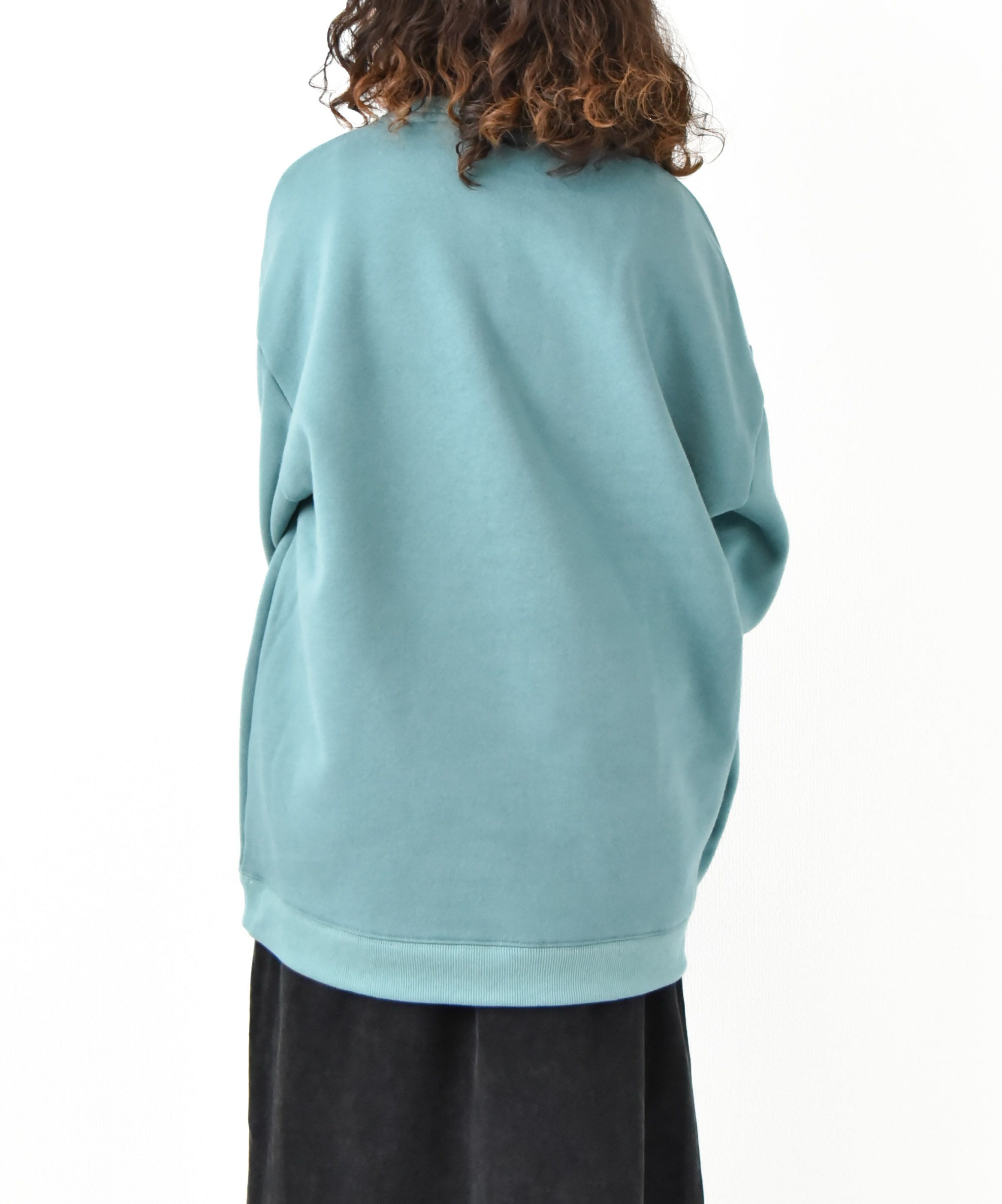 duckster｜バスケット名場面　刺繍クルーネックスウェットスウェット [[940203]][D]