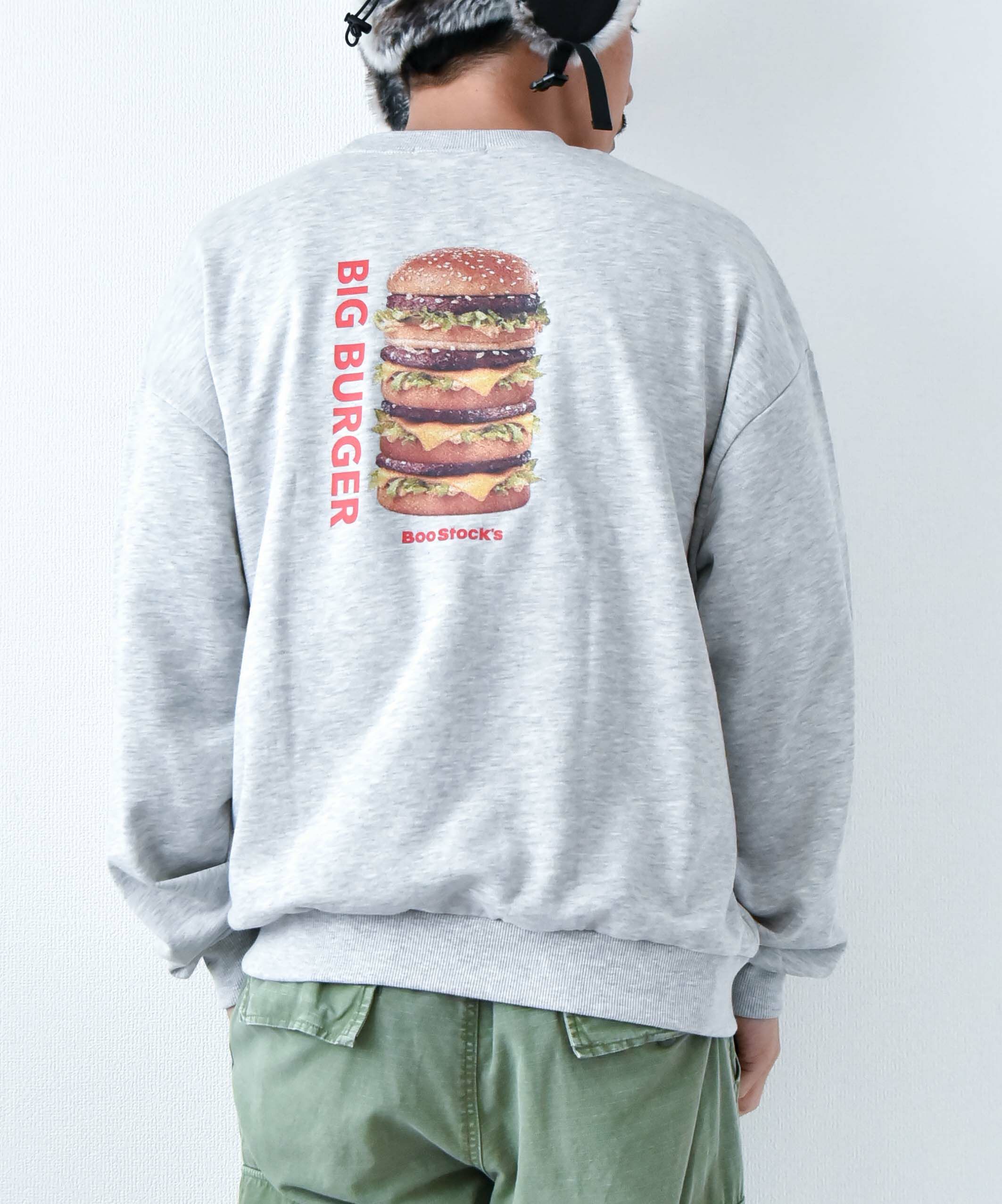 day standard｜BIGBURGER トレーナー [[ds-1015702F]][D]