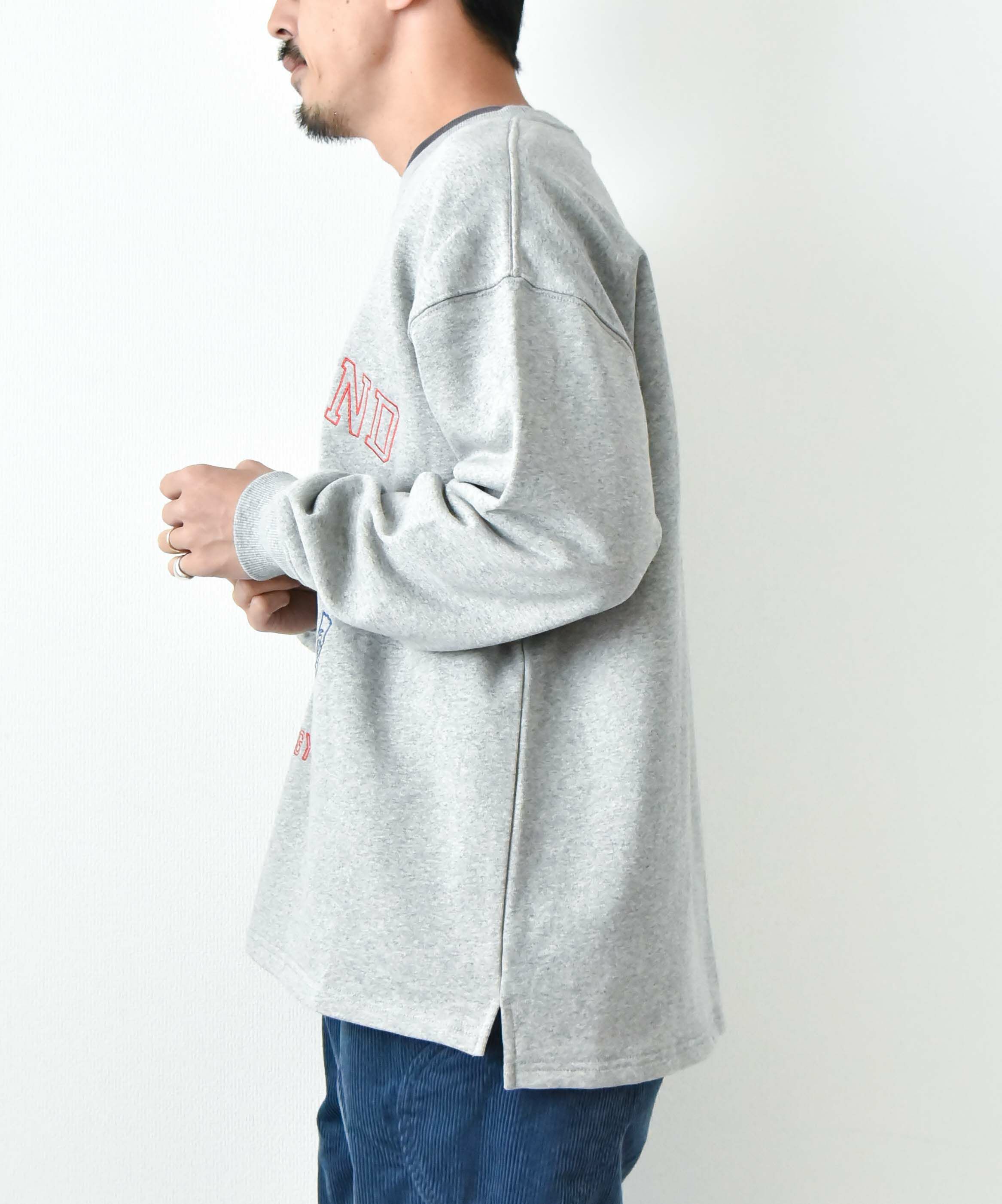 ジムマスター｜10.3oz WEEKEND 刺繍スウェットビッグTee [[G621782]][D]