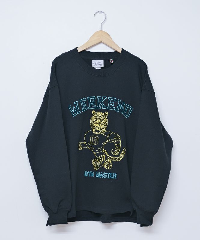 ジムマスター｜10.3oz WEEKEND 刺繍スウェットビッグTee [[G621782]][D]