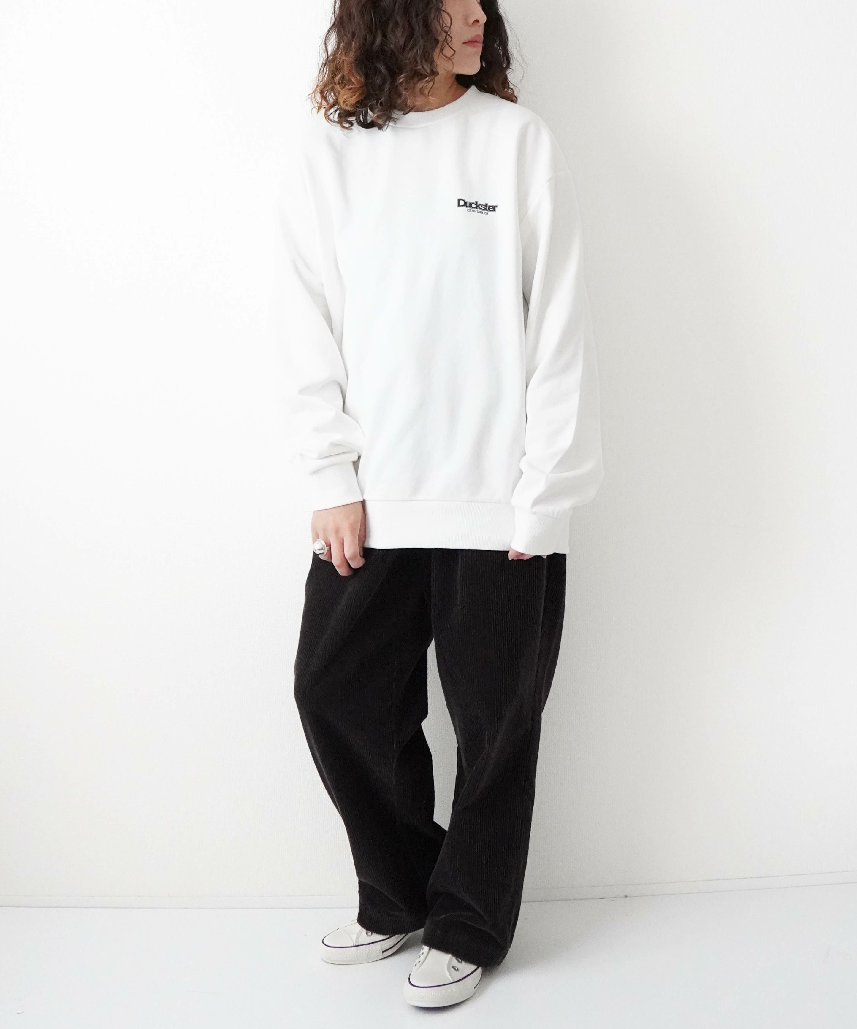 duckster｜別注　ホットドックおじさん　クルースウェット [[944901]][D]