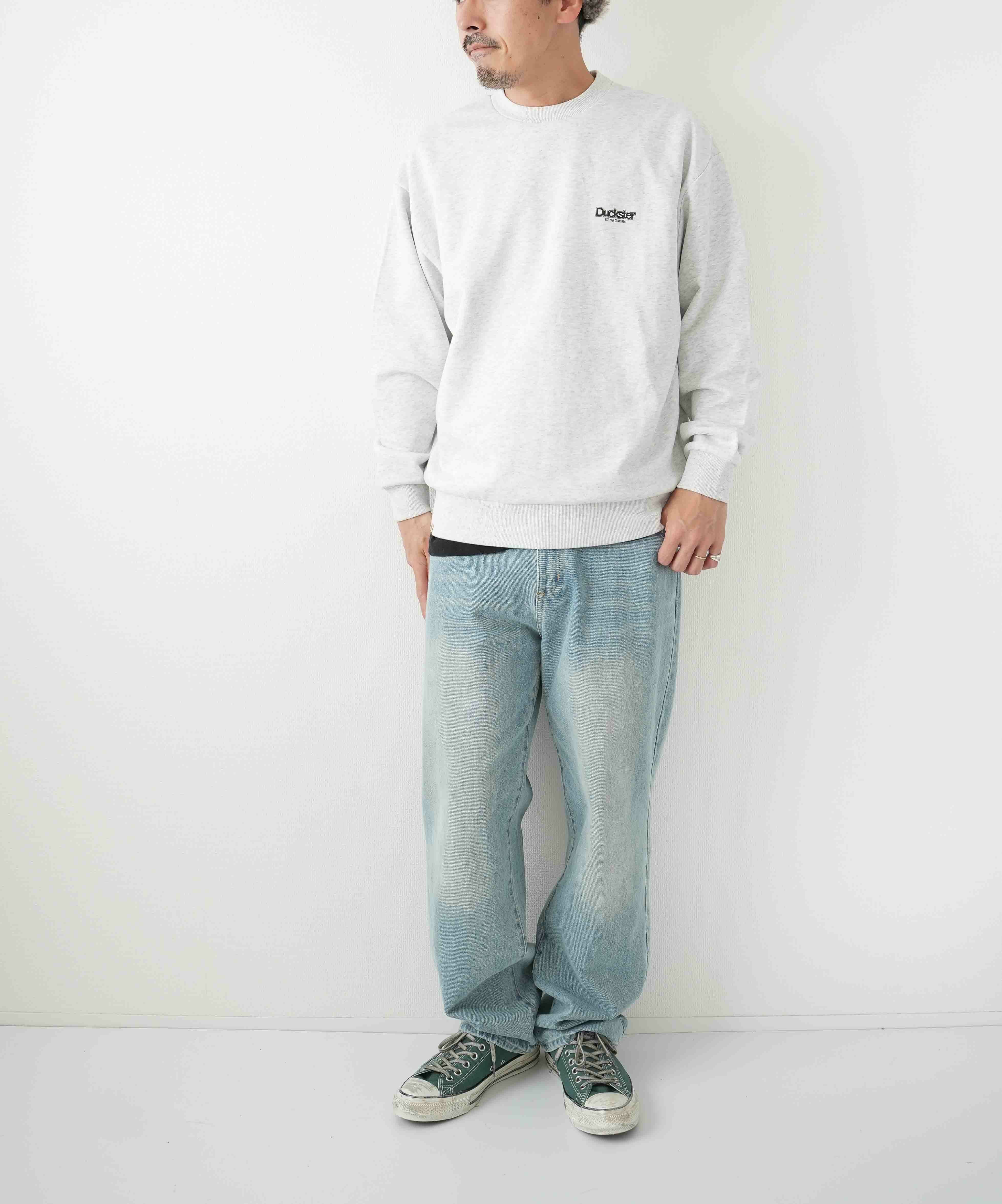 duckster｜別注　ホットドックおじさん　クルースウェット [[944901]][D]