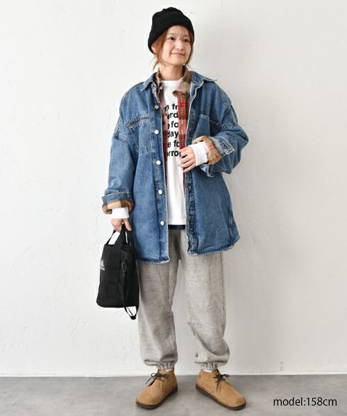 L.L.Bean｜綿起毛チェックシャツ [[505750]][C]