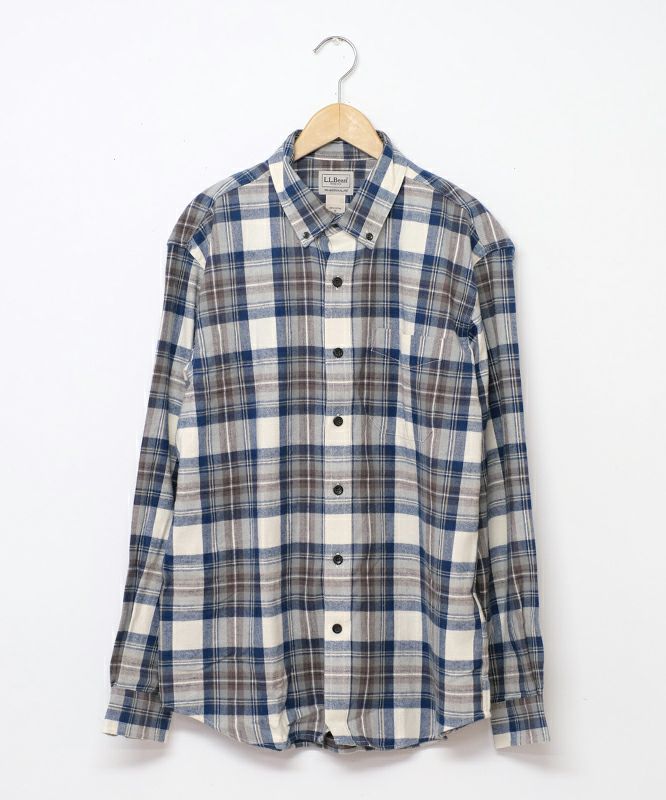 L.L.Bean｜綿起毛チェックシャツ [[505750]][C]