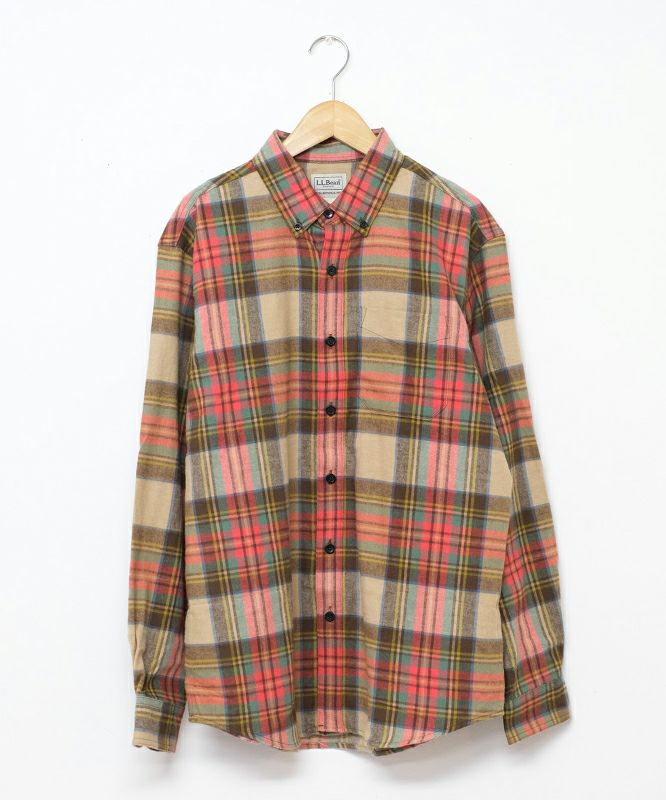 L.L.Bean｜綿起毛チェックシャツ [[505750]][C]