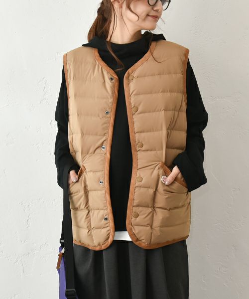 Vincent et Mireille｜ステッチダウンベスト [[VM252SD26040]][C]