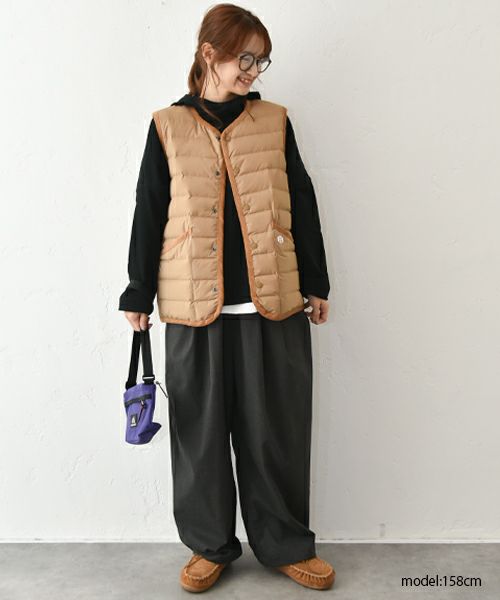 Vincent et Mireille｜ステッチダウンベスト [[VM252SD26040]][C]