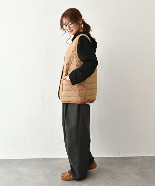 Vincent et Mireille｜ステッチダウンベスト [[VM252SD26040]][C]