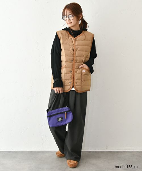 Vincent et Mireille｜ステッチダウンベスト [[VM252SD26040]][C]