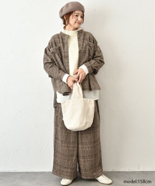 hagumu｜モックネックリブベスト [[125699]][C]