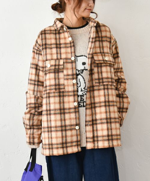 ジムマスター｜ベビーチェック柄ネルシャツ [[G433756]][C]