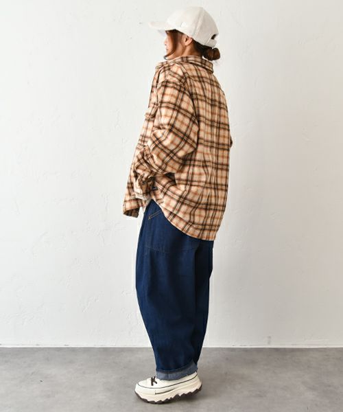 ジムマスター｜ベビーチェック柄ネルシャツ [[G433756]][C]